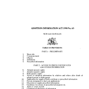Adoption Information Act 1990